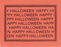 Dollhouse Miniature Halloween Place Mat